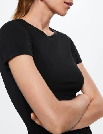Rochie medie Mango, negru