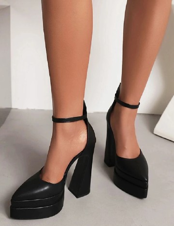Pantofi SHEIN, negru