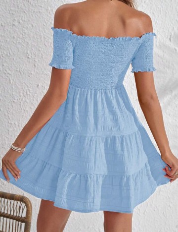 Rochie scurta SHEIN, albastru