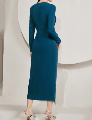Rochie medie SHEIN, albastru