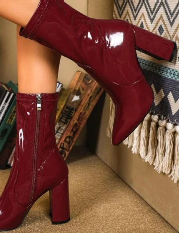 Botine SHEIN, visiniu