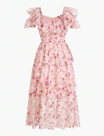 Rochie scurta MOTF, floral print