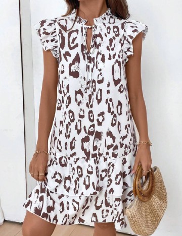 Rochie scurta SHEIN, alb