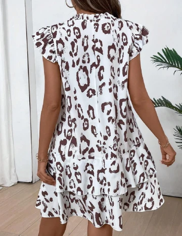 Rochie scurta SHEIN, alb
