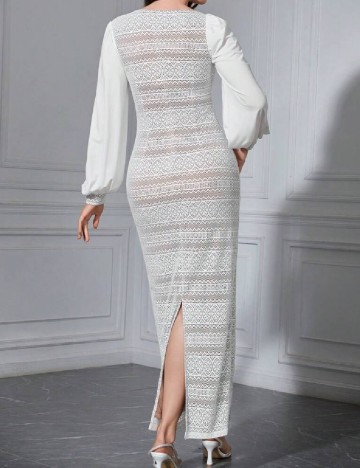 Rochie lunga SHEIN, alb