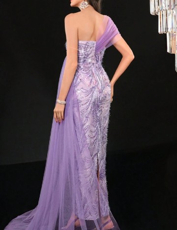 Rochie lunga SHEIN, lilac