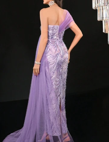 Rochie lunga SHEIN, lilac