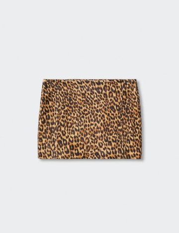 Fusta Mango, animal print