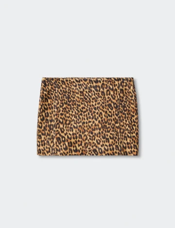 Fusta Mango, animal print