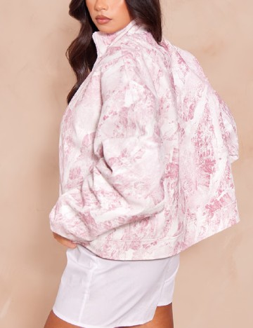 Geaca PRETTYLITTLETHING, roz