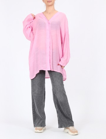 
						Camasa Oversize SHEIN, roz