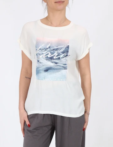 Tricou s.Oliver, alb