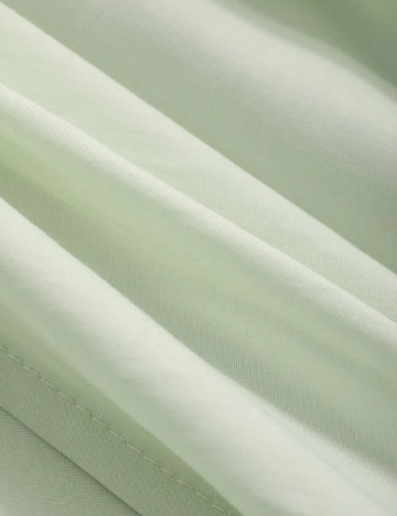 Rochie medie Dazy, verde deschis