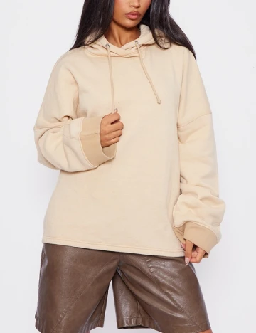 Hanorac PRETTYLITTLETHING, crem
