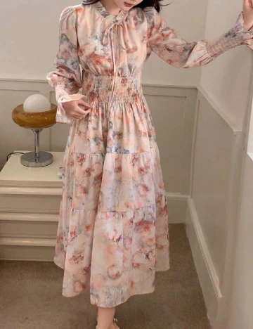 Rochie medie Dazy, mix culori Mix culori