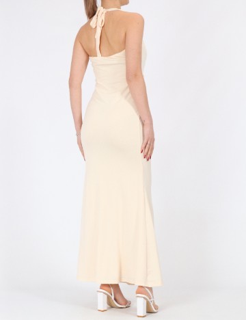 Rochie lunga SHEIN, crem
