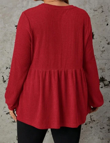 Bluza SHEIN CURVE, rosu