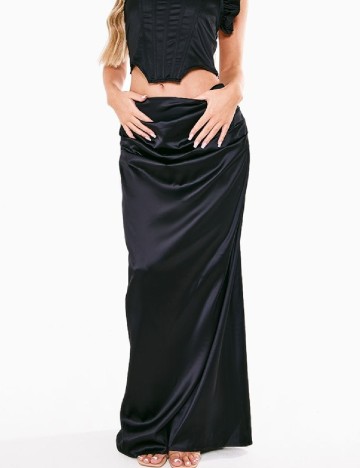 Fusta PrettyLittleThing, negru