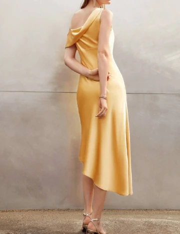 Rochie medie MOTF, galben