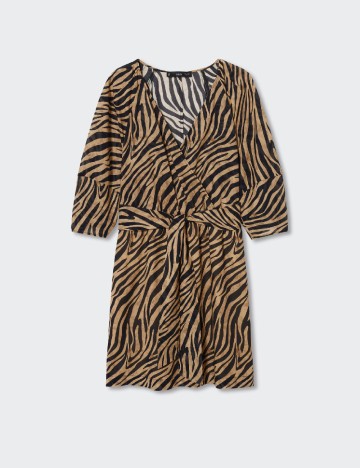 Rochie scurta Mango, animal print