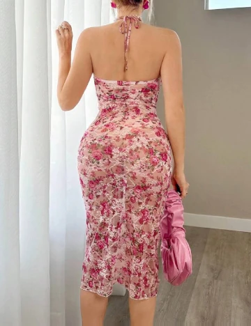 Rochie medie SHEIN, roz