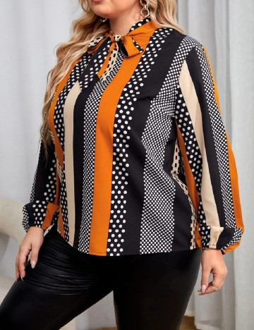 Bluza SHEIN CURVE, negru