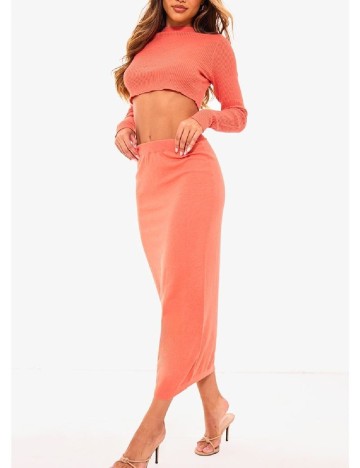 Top PRETTYLITTLETHING, portocaliu