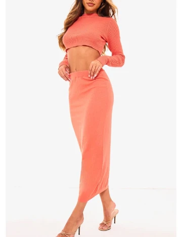 Top PRETTYLITTLETHING, portocaliu Portocaliu