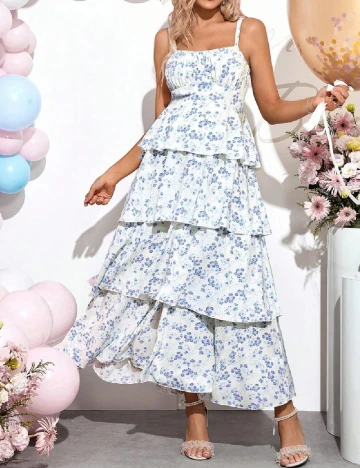 Rochie lunga SHEIN, alb