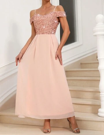 Rochie medie SHEIN, roz