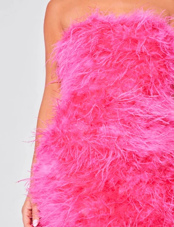 Rochie scurta PRETTYLITTLETHING, roz