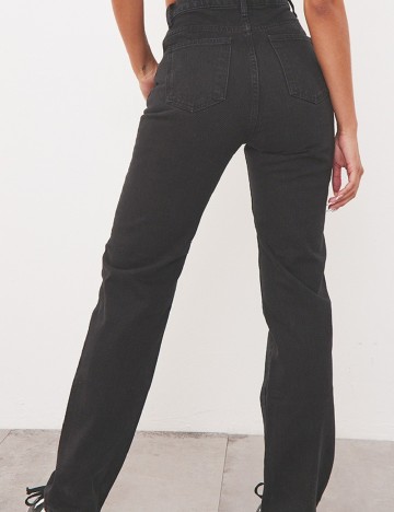 Blugi PRETTYLITTLETHING, negru