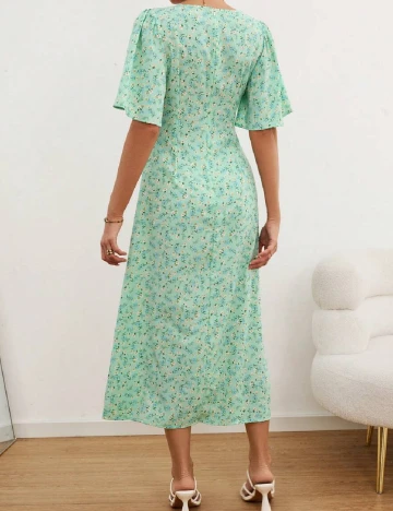 Rochie medie SHEIN, verde