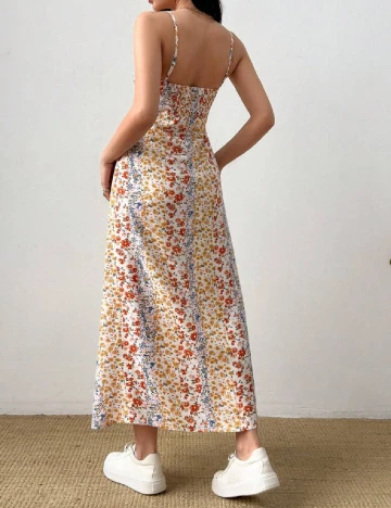 Rochie medie SHEIN, floral print