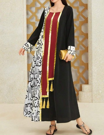 Rochie lunga SHEIN, mix culori