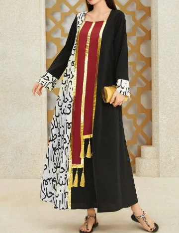 Rochie lunga SHEIN, mix culori