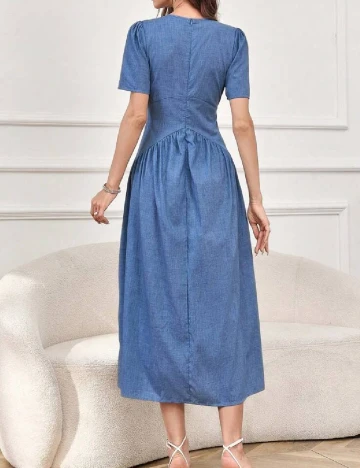 Rochie medie SHEIN, albastru