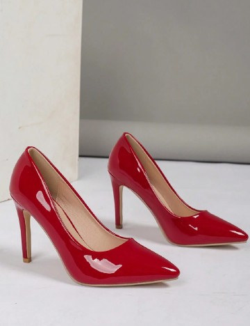Pantofi SHEIN, rosu