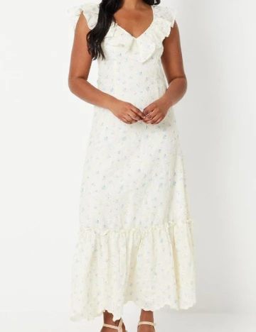 Rochie lunga Oasis, crem