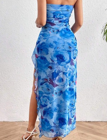 Rochie lunga SHEIN, albastru