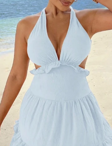 Rochie lunga SHEIN, albastru