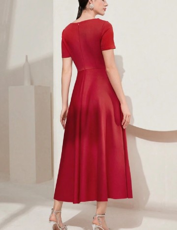 Rochie lunga SHEIN, rosu