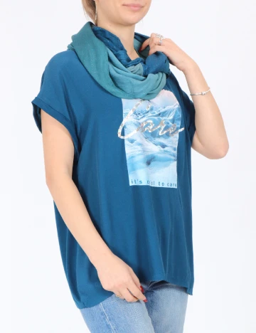 Esarfa s.Oliver, albastru