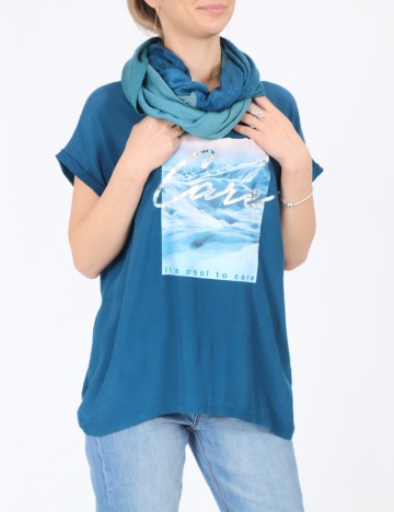 
						Esarfa s.Oliver, albastru