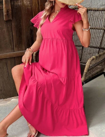 Rochie medie SHEIN Maternity, roz Roz
