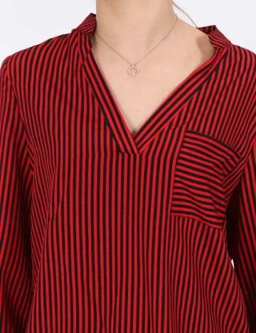 Bluza SHEIN, rosu