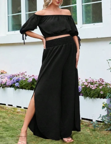 Compleu SHEIN Maternity, negru