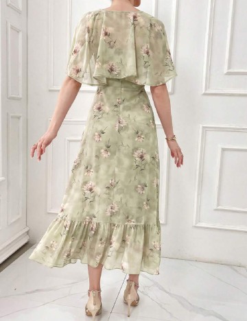 Rochie medie SHEIN, verde