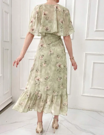 Rochie medie SHEIN, verde