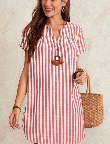 Rochie scurta SHEIN, rosu